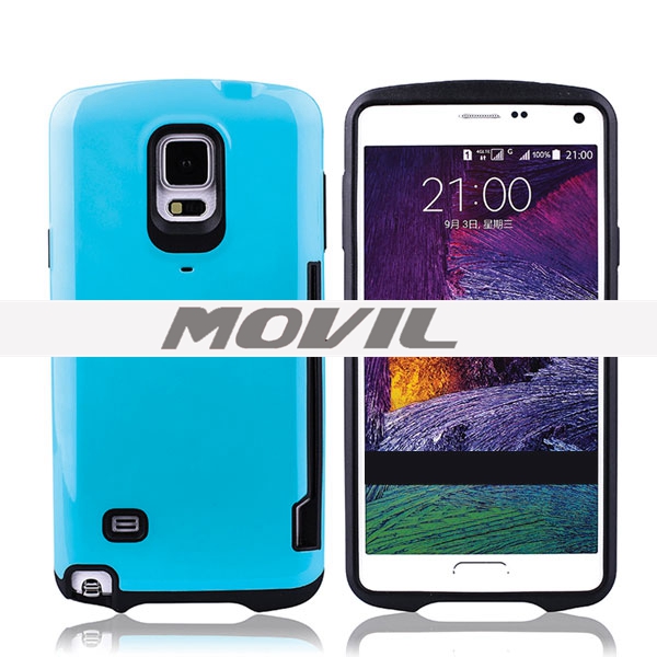 NP-1896  tpu pc  Funda para Samsung Note 4-0